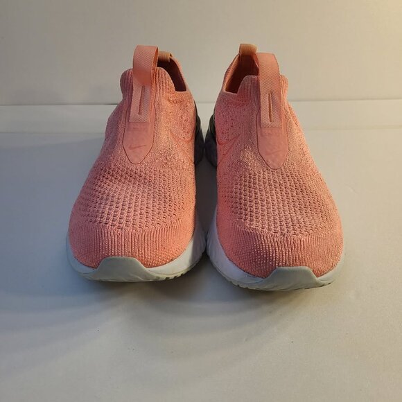 Nike Epic Phantom React Flyknit Bright Melon Woman's Size 7 - Picture 2 of 9
